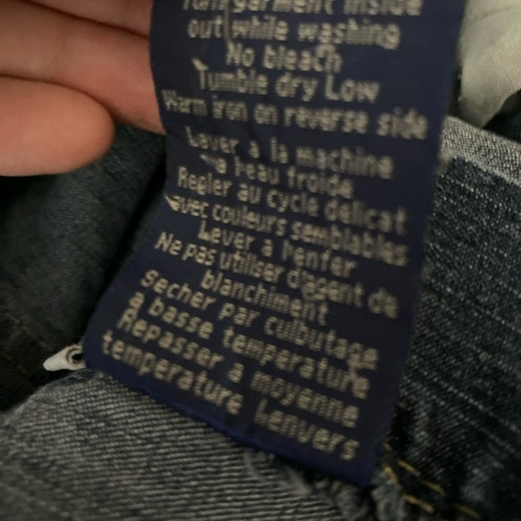 Vintage Angels Jeans Women Sz 10 Straight Leg Denim Mid Wash Flap Pocket Y2K - Picture 10 of 10